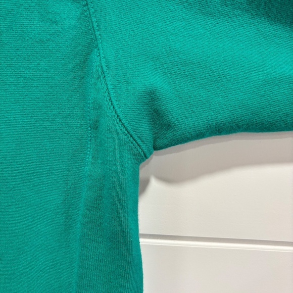 Champion reverse weave green crew neck sweatshirt size small - Picture 7 of 14